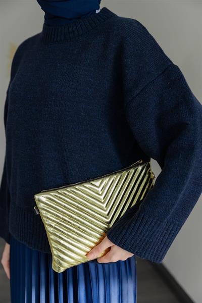 Oversize Kazak - Lacivert