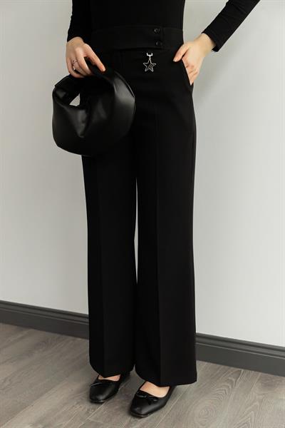 Palazzo Pantolon - Siyah