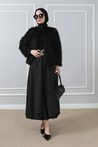 Paraşüt  Etek - Siyah