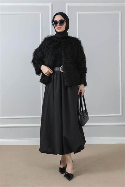 Paraşüt  Etek - Siyah