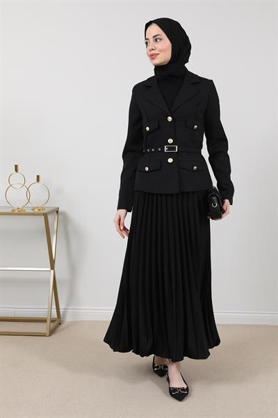 Piliseli Takım - Siyah