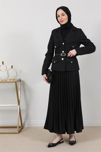 Piliseli Takım - Siyah