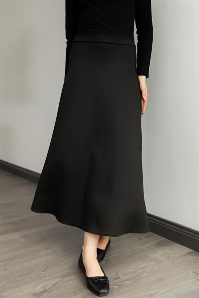 Scuba Çan Etek - Siyah