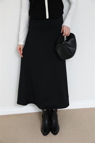 Scuba Çan Etek - Siyah