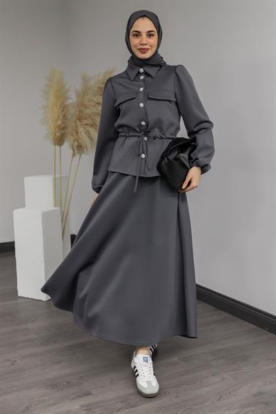 Scuba Etekli Takım - GRİ