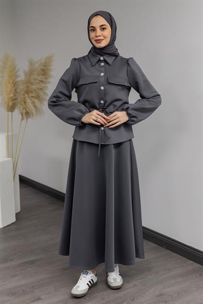 Scuba Etekli Takım - GRİ