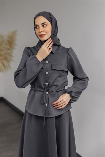 Scuba Etekli Takım - GRİ