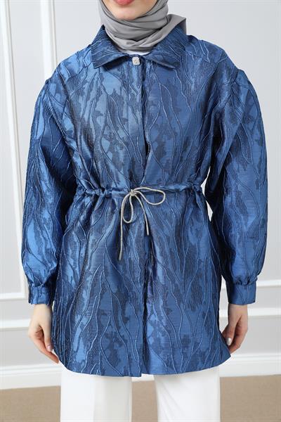 Tasarım Ceket - Mavi