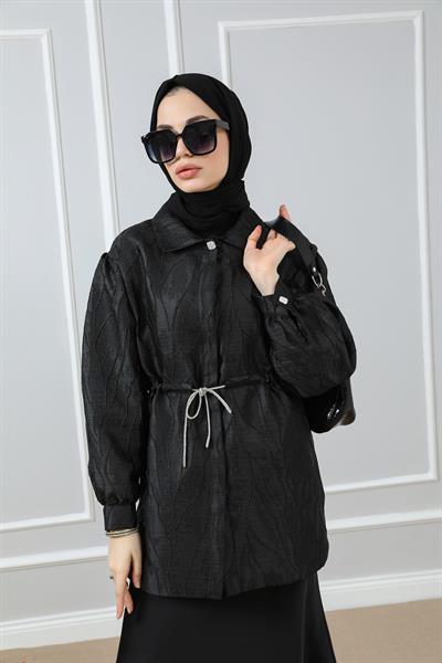 Tasarım Ceket - Siyah