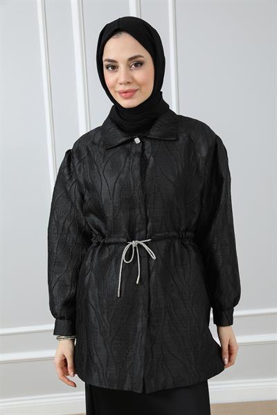 Tasarım Ceket - Siyah