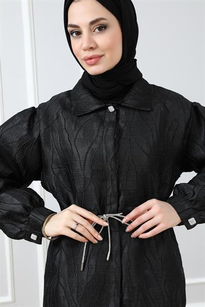 Tasarım Ceket - Siyah