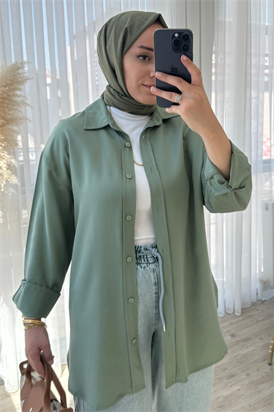 Tunik Gömlek - Haki