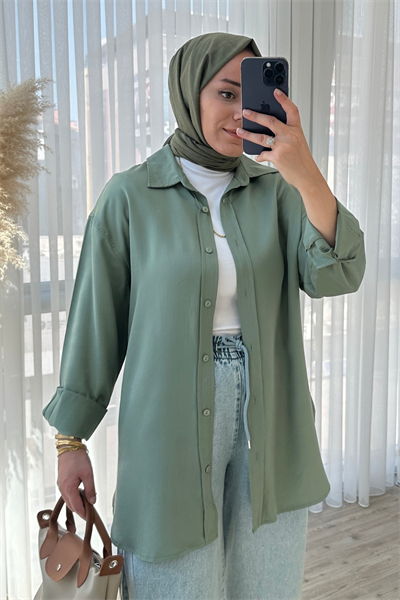 Tunik Gömlek - Haki