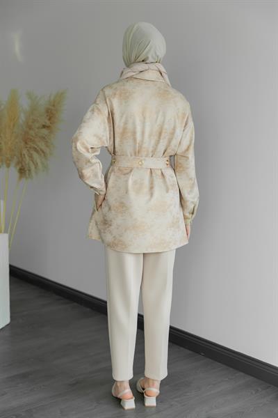 Tunik İkili Takım - Krem