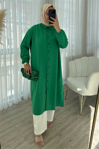 UZUN TUNİK - YEŞİL