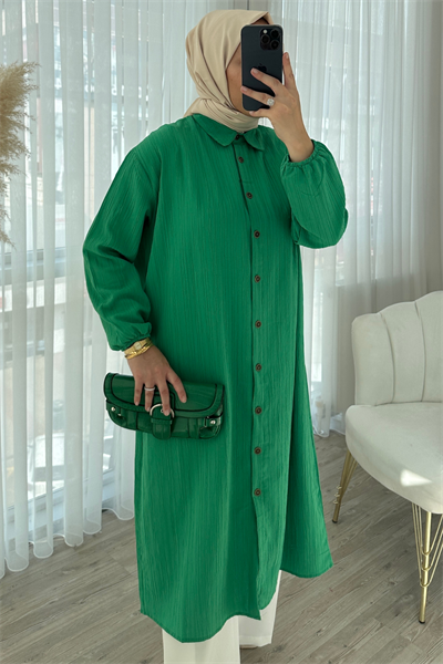 UZUN TUNİK - YEŞİL