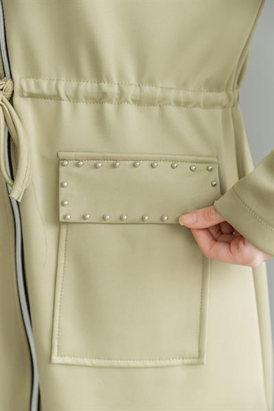 Zımbalı Eşofman Takımı - Mint Yeşil