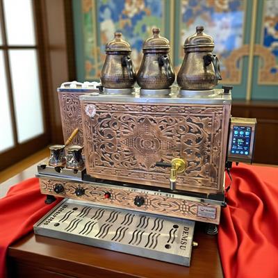 Demsu Plus 3 Demlikli Antik Bakır Prosmart Tam Akıllı Dijital Dokunmatik Çay Kazanı