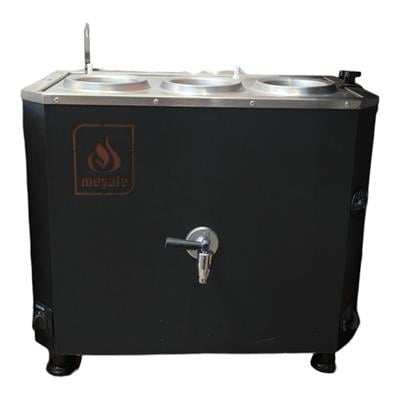 Meşale 3 Demlikli Elektrikli Siyah Çayland