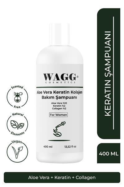 Aloe Vera Keratin Kolajen Bakım Şampuanı 400ML