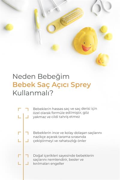 Bebek Saç Açıcı Sprey 300ML