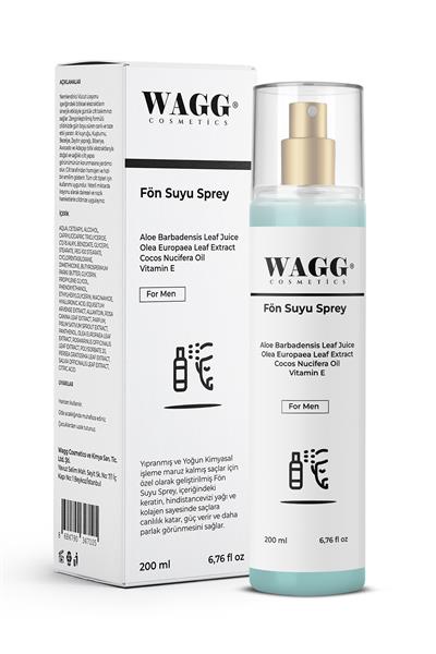Erkeklere Özel Fön Suyu Sprey 200ML