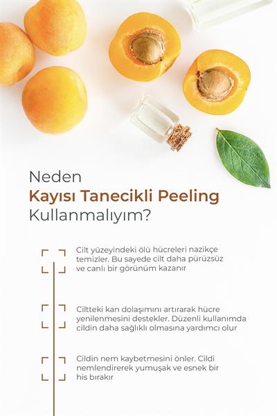 Kayısı Tanecikli Peeling JEL 200ML