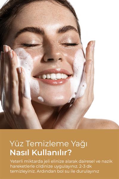 Nemlendirici Yüz Temizleme Yağı 200ML