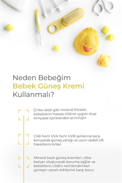Organik Bebek Güneş Kremi 150ML