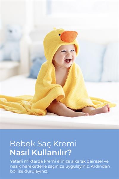 Organik Bebek Saç Kremi 300ML