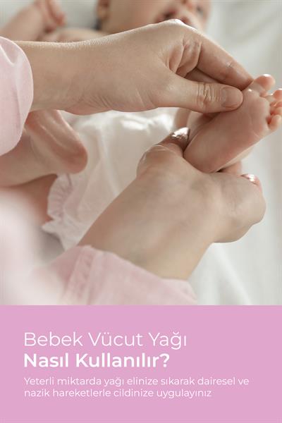 Organik Bebek Vücut Yağı 150ML