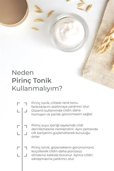 Pirinç Tonik Rice Toner 200ML