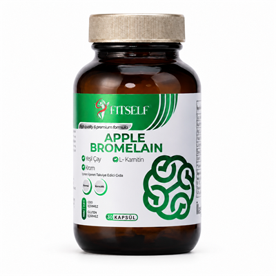 Fitself – Bromelain Enzim İçeren Takviye Edici Gıda – 30 Tablet
