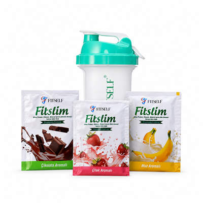Fitself – Fitslim Plus Protein Deneme Seti  3 Saşe + Shaker