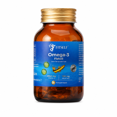 Fitself – Omega 3 Balık Yağı 1000 mg 60 Kapsül