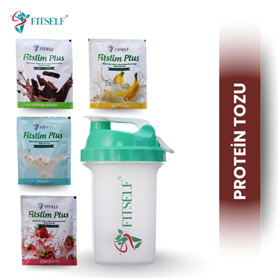 FİTSLİM PROTEİN TOZU (4 ADET + SHAKER)