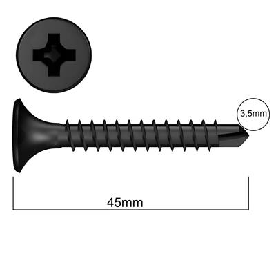 Akdeniz Alçıpan Vidası M.U.V. 3.5X45 (500 Ad.)