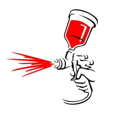 Asturo Boya Tabancası Üstten Depo  1.8 Mm