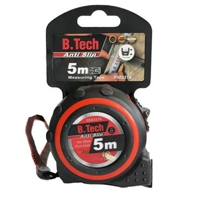 B-Tech Prof. Muhafazalı Şerit Metre 5X25 Mm-(12 Adet) 
