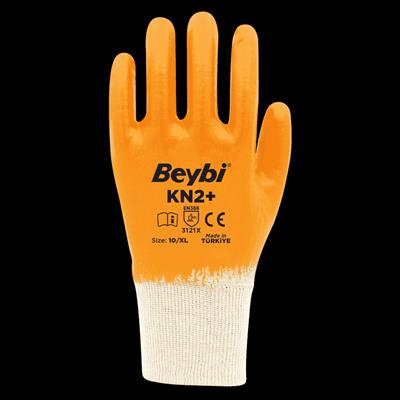 Beybi Kn2 Nitril Eldiven Sarı-(288 Çift) No:9