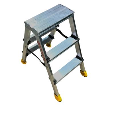 Beykon Alüminyum Çift Çıkışlı Merdiven 3 Lü