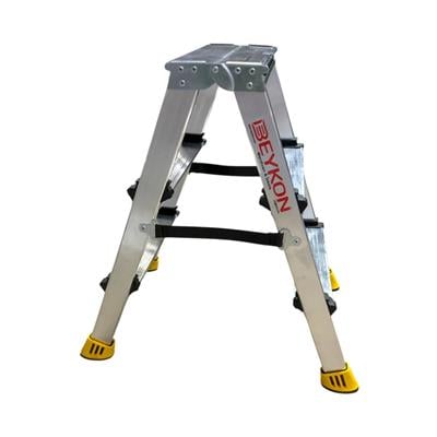 Beykon Alüminyum Çift Çıkışlı Merdiven 3 Lü