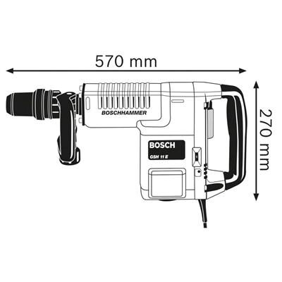 Bosch Kırıcı 10.1 Kg Gsh11E 