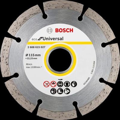 Bosch Segment Elmas Kesici 115X2.0X22 -(10lu Paket)