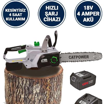 Catpower Akülü Ağaç Kesme Set (4.0 Ah) Cat2096