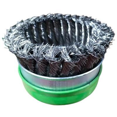 Ctm Paslanmaz Burgulu Çanak Fırça (Pbc-55) 55 Mm-(5li Paket)