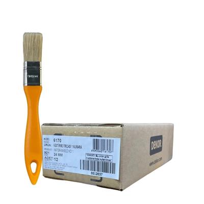 Dekor Kestirme Fırça 20 mm-(12 Adet) 