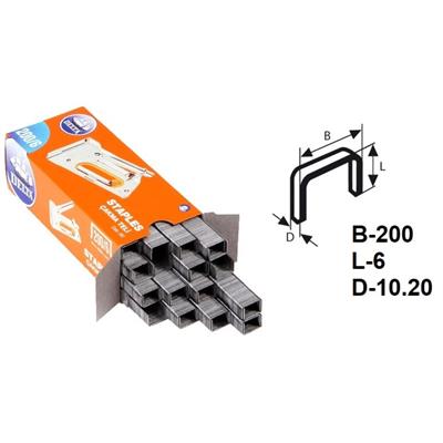 Delta Zımba Teli 200/6-(30 Paket)