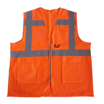 İkaz Yeleği Mühendis Tipi Turuncu -(10 Adet)