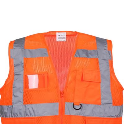 İkaz Yeleği Mühendis Tipi Turuncu -(10 Adet)